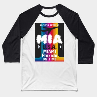 MIA aviation code Baseball T-Shirt